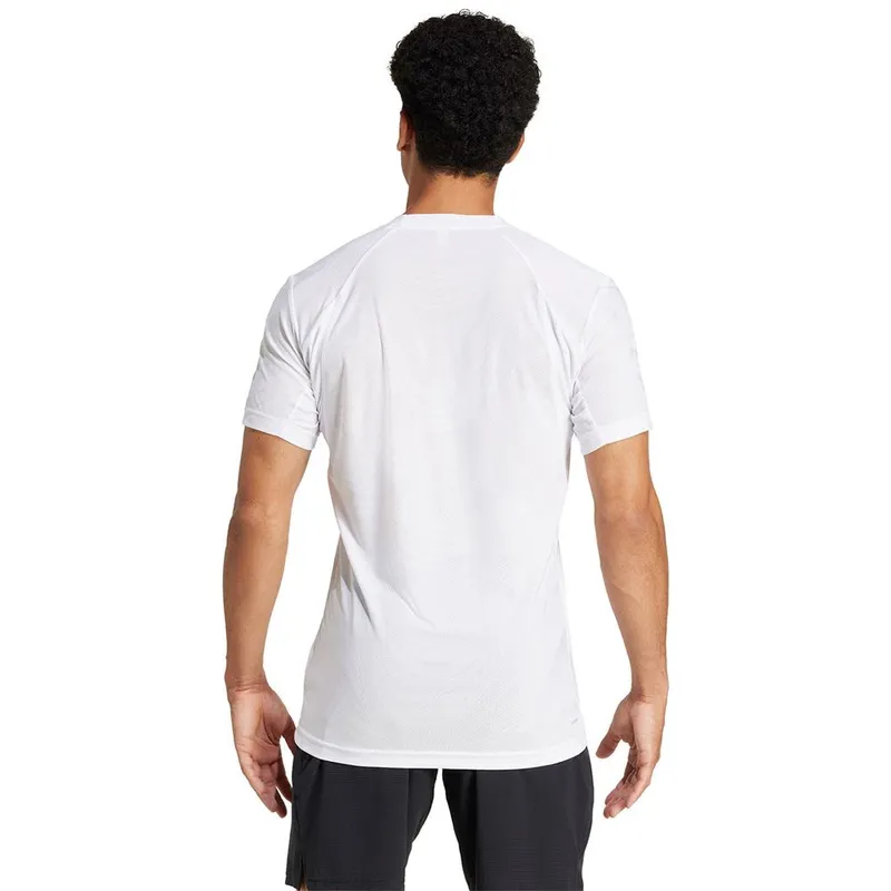 Bild 2 för Adidas Pro Climacool+ Mesh FreeLift T-shirt White
