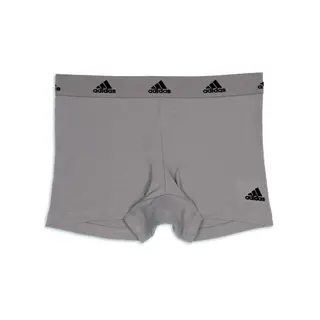 Produktfoto för adidas Trosor Active Flex Ribbed Boxer Shorts Grå bomull Medium Dam
