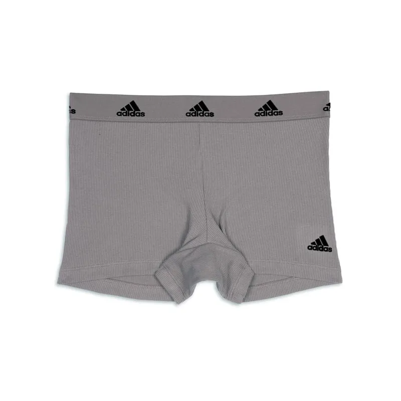 Alternativ bild 0 för adidas Trosor Active Flex Ribbed Boxer Shorts Grå bomull Medium Dam