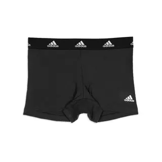 Produktfoto för adidas Trosor Active Flex Ribbed Boxer Shorts Grå bomull Small Dam