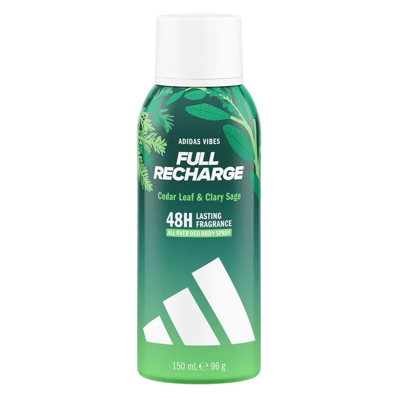 Alternativ bild 0 för Adidas Vibes Full Recharge Deo Spray 150 ml