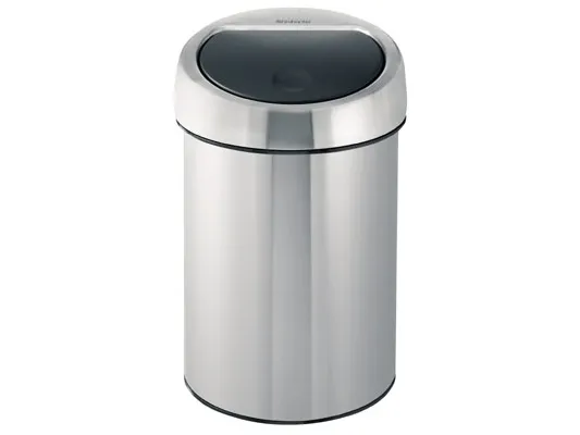 Alternativ bild 0 för Affaldssbeholder Touch Bin 3 ltr Stål Mat,stk
