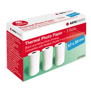 Produktfoto för Agfa Extra Instant Paper Rolls x3 For Camera & Pocket Printer