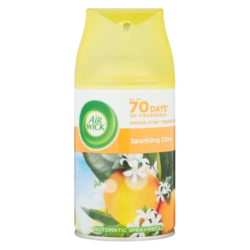 Bild 2 för Air Wick Freshmatic air freshener refill - aerosol - spray can - 250 ml - citrus