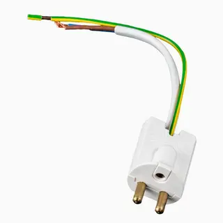 Produktfoto för Airam jordad lamppropp med kabel 14cm