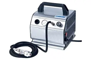 Produktfoto för Airbrush compressor with air hose and mini filter