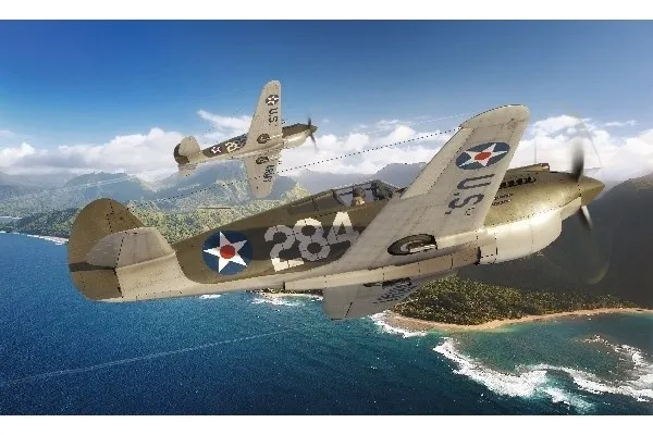 Alternativ bild 0 för Airfix 1:72 Curtiss P-40B Warhawk