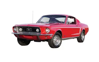 Produktfoto för Airfix J6035, Military car model, Monteringssats, Ford Mustang GT 1968, Alla, 6 År, Röd