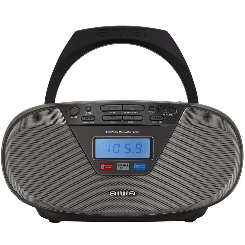 Bild 1 för AIWA BOOMBOX BBTU-400BK CD/MP3