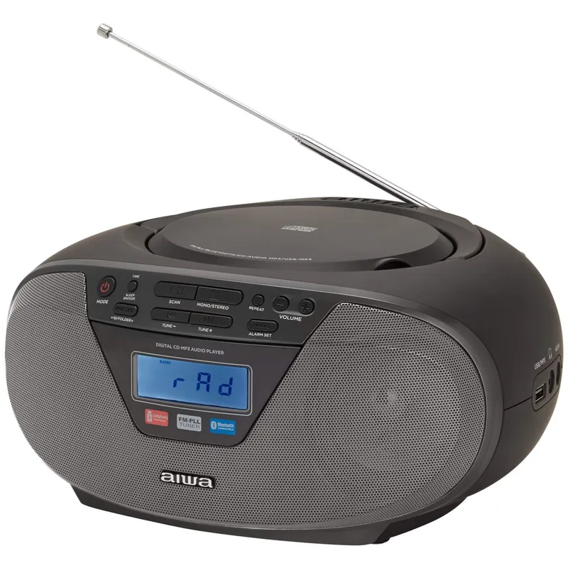 Bild 2 för AIWA BOOMBOX BBTU-400BK CD/MP3