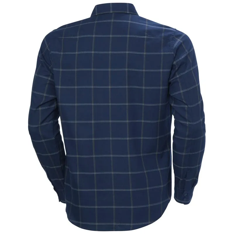 Bild 2 för Aker Flannel L/S Shirt M Ocean Sierra (M)