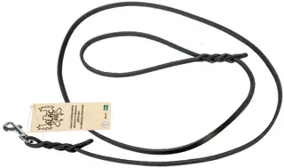 Produktfoto för Alac Läderkoppel Svart (15mmx220cm )