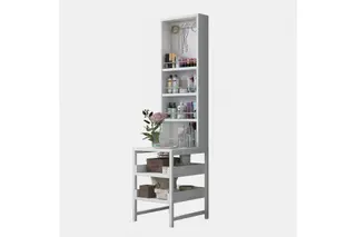 Produktfoto för Aldros Sminkbord 35 cm - Vit