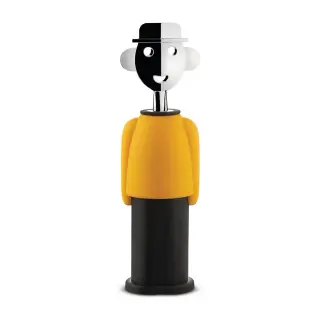 Produktfoto för Alessi - Alessandro M korkskruv gul/svart