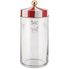 Produktfoto för Alessi Circus Glasburk med Hermetiskt lock 150 cl