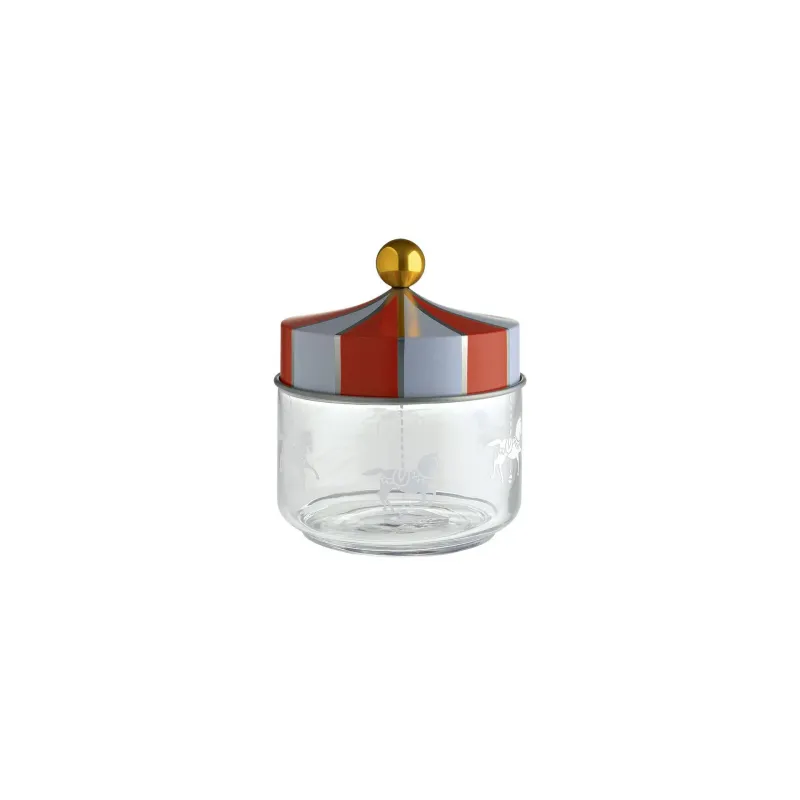 Alternativ bild 0 för Alessi Circus Glasburk med Hermetiskt lock 50 cl