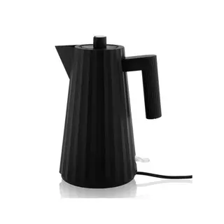 Produktfoto för Alessi MDL06 Plissé vattenkokare 1,7 liter, svart