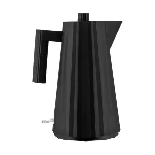 Produktfoto för Alessi MDL06 Plissé vattenkokare 1,7 liter, svart