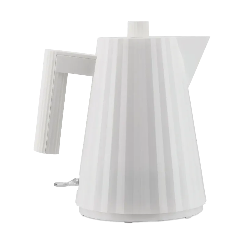 Alternativ bild 0 för Alessi MDL06 Plissé vattenkokare 1 liter, vit