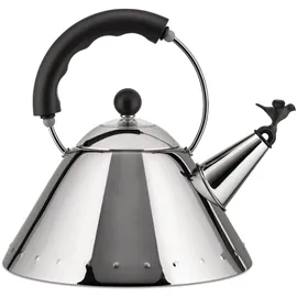 Alternativ bild 0 för Alessi Pipkittel Rostfritt Stål Svart 2 Liter