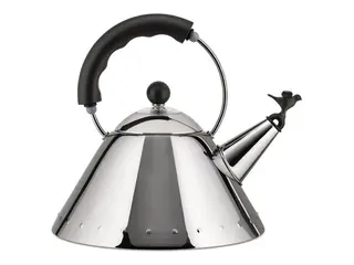 Produktfoto för Alessi Pipkittel Rostfritt Stål Svart 2 Liter