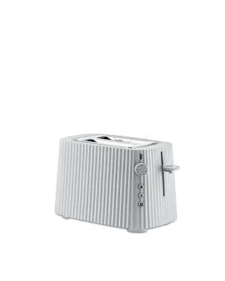 Produktfoto för Alessi Plissé brödrost, vit