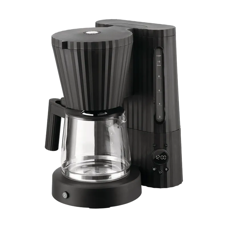 Alternativ bild 0 för Alessi Plissé kaffebryggare Svart