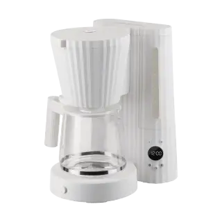 Produktfoto för Alessi Plissé kaffebryggare Vit