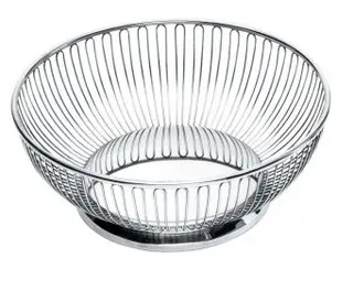 Produktfoto för Alessi Rund Fruktkorg, Rostfritt Stål