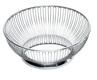 Alternativ bild 0 för Alessi Rund Fruktkorg, Rostfritt Stål