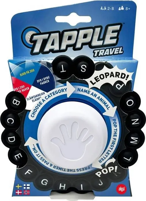 Alternativ bild 0 för Alga Tapple travel game (Nordic)
