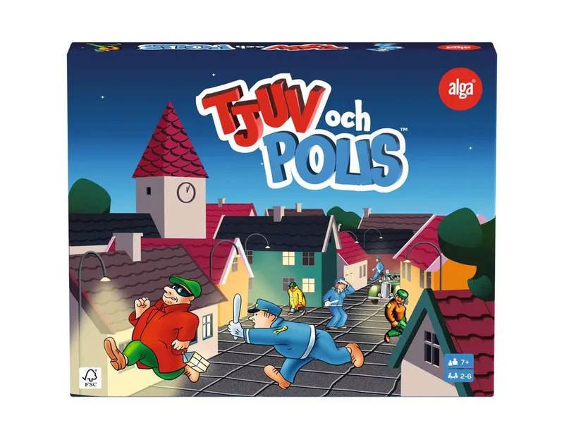 Alternativ bild 0 för Alga Tjuv och Polis