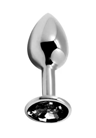 Produktfoto för Alive BDSM Line Analplugg metall Medium, Svart