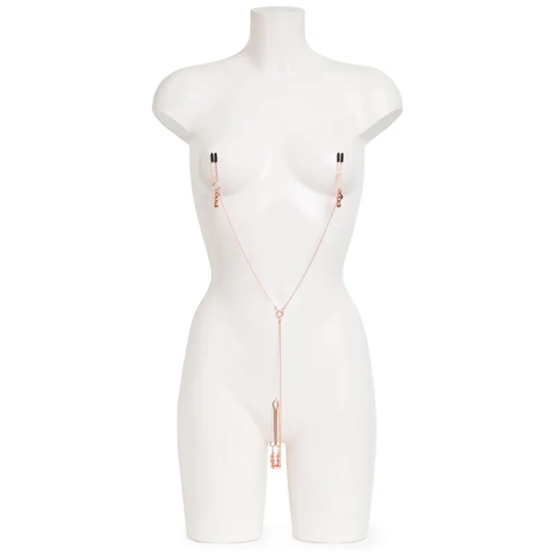 Alternativ bild 0 för All Sensation Nipple & Clitoral Chain
