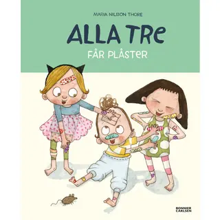 Produktfoto för Alla tre får plåster