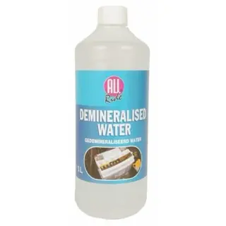 Produktfoto för Allride demineraliserat vatten, 1 ltr.