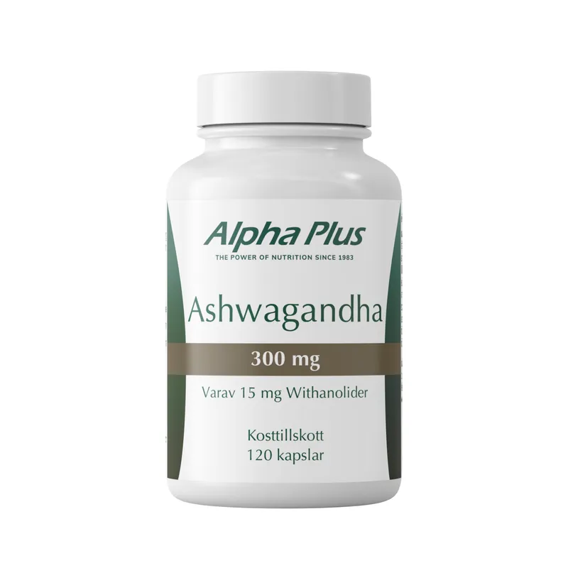 Bild 2 för Alpha Plus Ashwagandha 120 kapslar