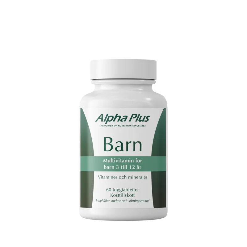 Bild 2 för Alpha Plus Barn 60 tuggtabletter