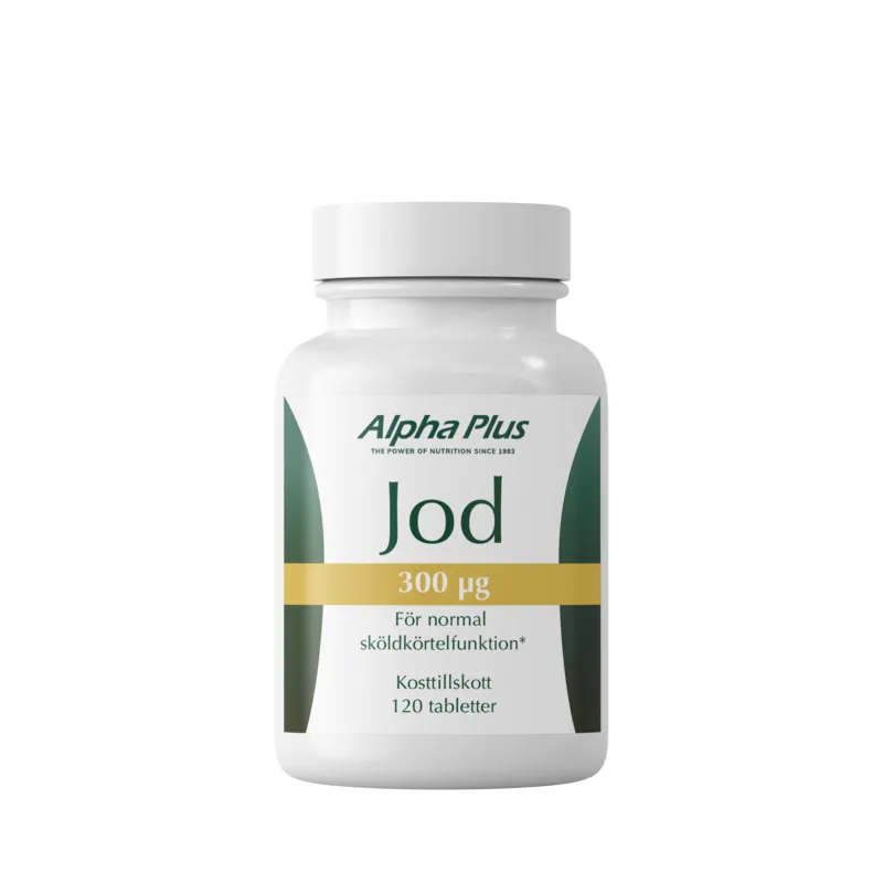 Bild 1 för Alpha Plus Jod 300 µg 120 tabletter