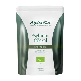 Produktfoto för Alpha Plus Psylliumfröskal