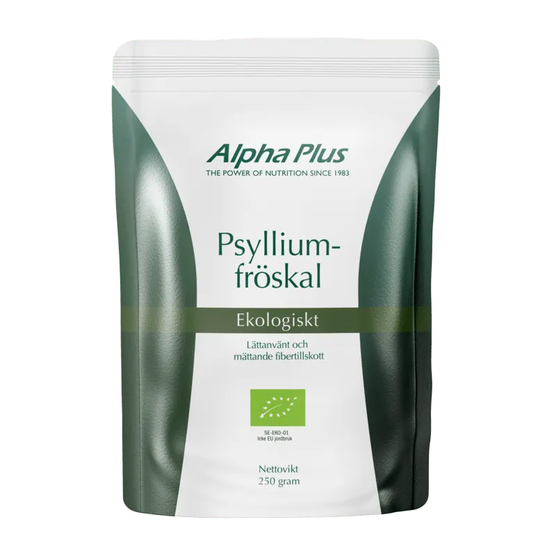Bild 1 för Alpha Plus Psylliumfröskal