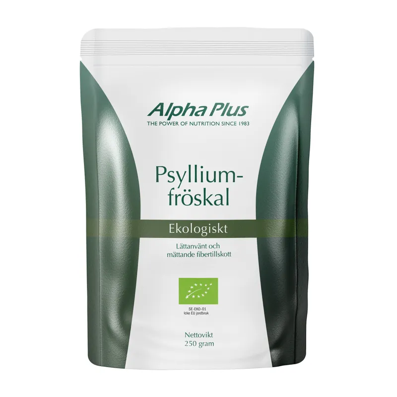 Bild 2 för Alpha Plus Psylliumfröskal