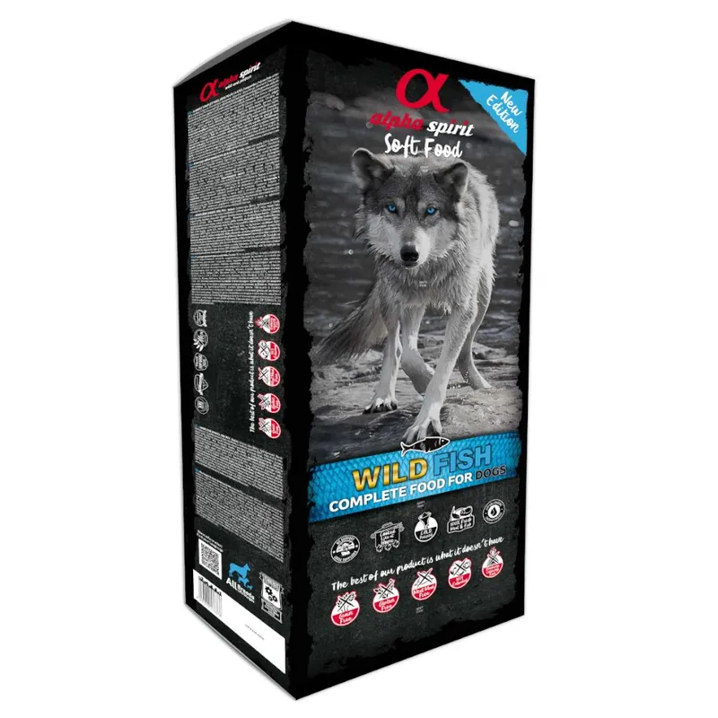 Alternativ bild 0 för AlphaSpirit Alpha Spirit Semi-moist Fisk, 9 kg (45x200g)