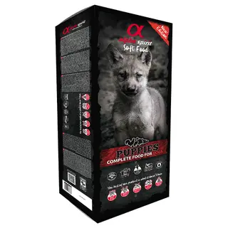 Produktfoto för AlphaSpirit Alpha Spirit Semi-moist Puppies, 9 kg (45x200g)