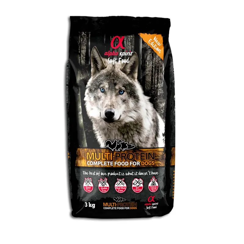 Alternativ bild 0 för AlphaSpirit Semi-moist Multiprotein 3 kg