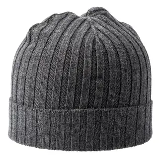 Produktfoto för Amanda Christensen Beanie Grå merinoull One Size