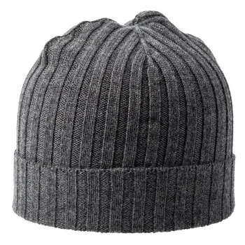Alternativ bild 0 för Amanda Christensen Beanie Grå merinoull One Size