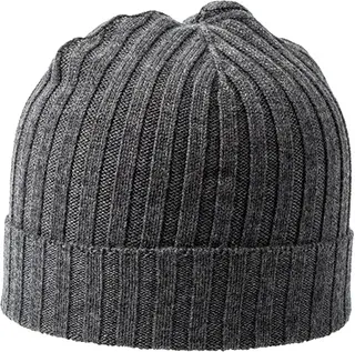 Produktfoto för Amanda Christensen Beanie Grå merinoull One Size