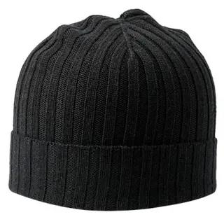 Produktfoto för Amanda Christensen Beanie Svart merinoull One Size