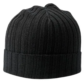 Alternativ bild 0 för Amanda Christensen Beanie Svart merinoull One Size